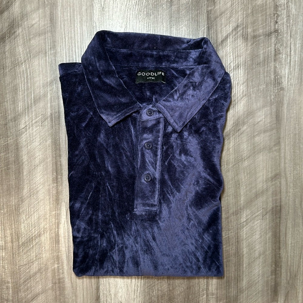 GoodLife Velour Polo - XL